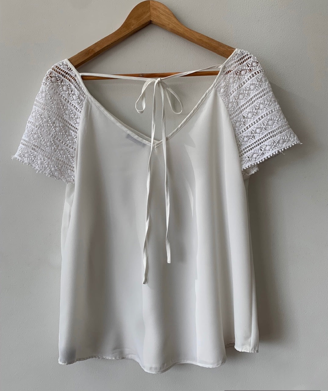 Blusa detalle en Manga