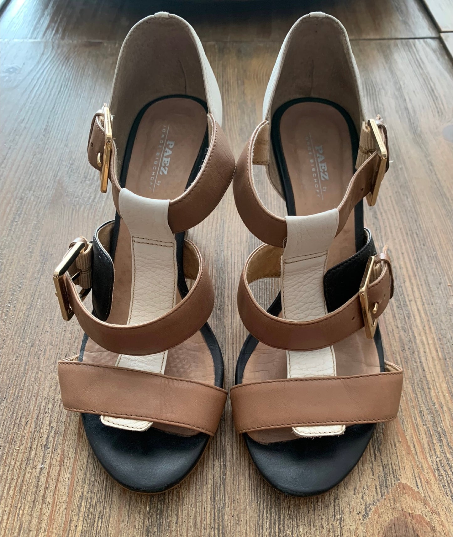 Sandalias taco medio PAEZ