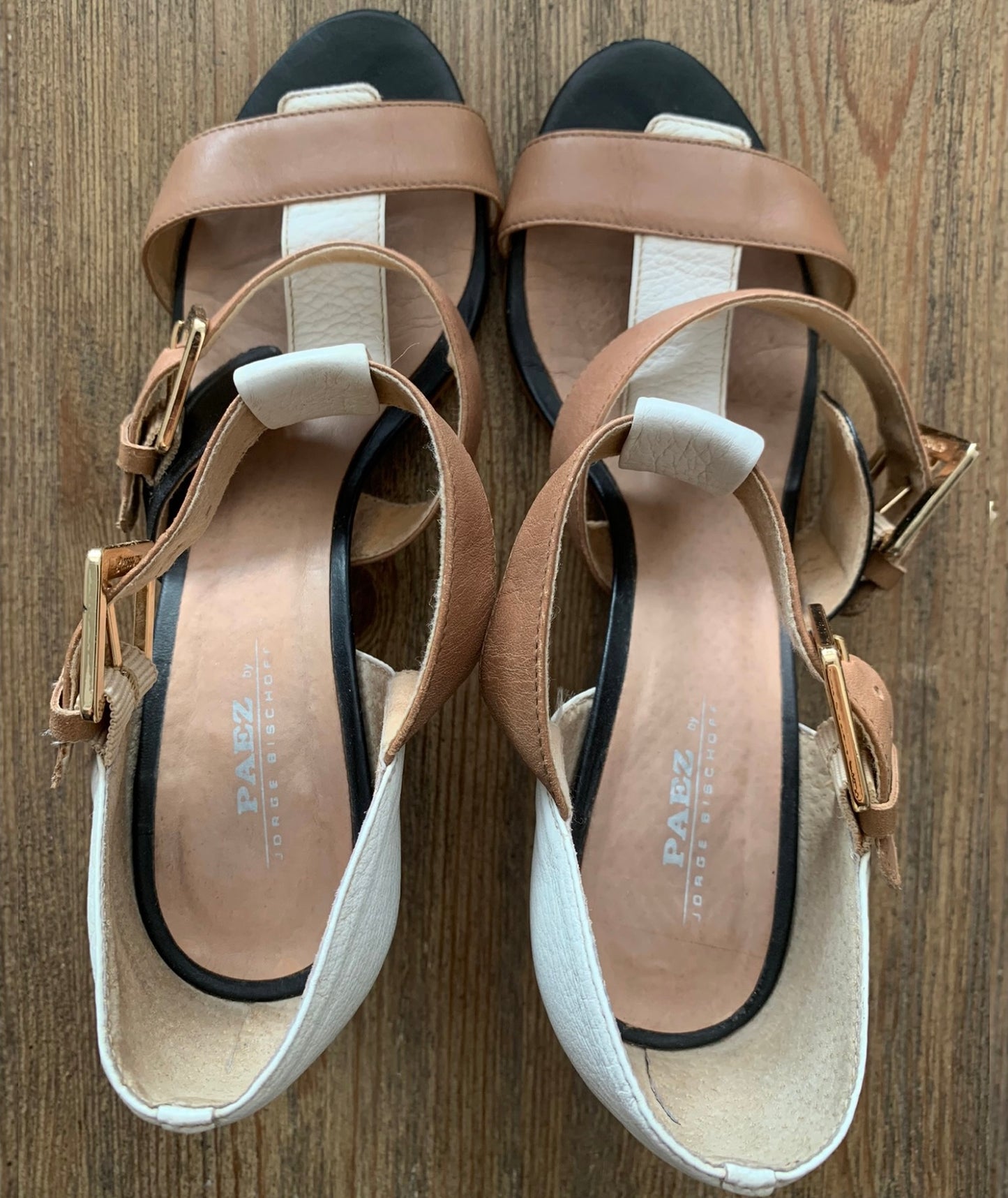 Sandalias taco medio PAEZ