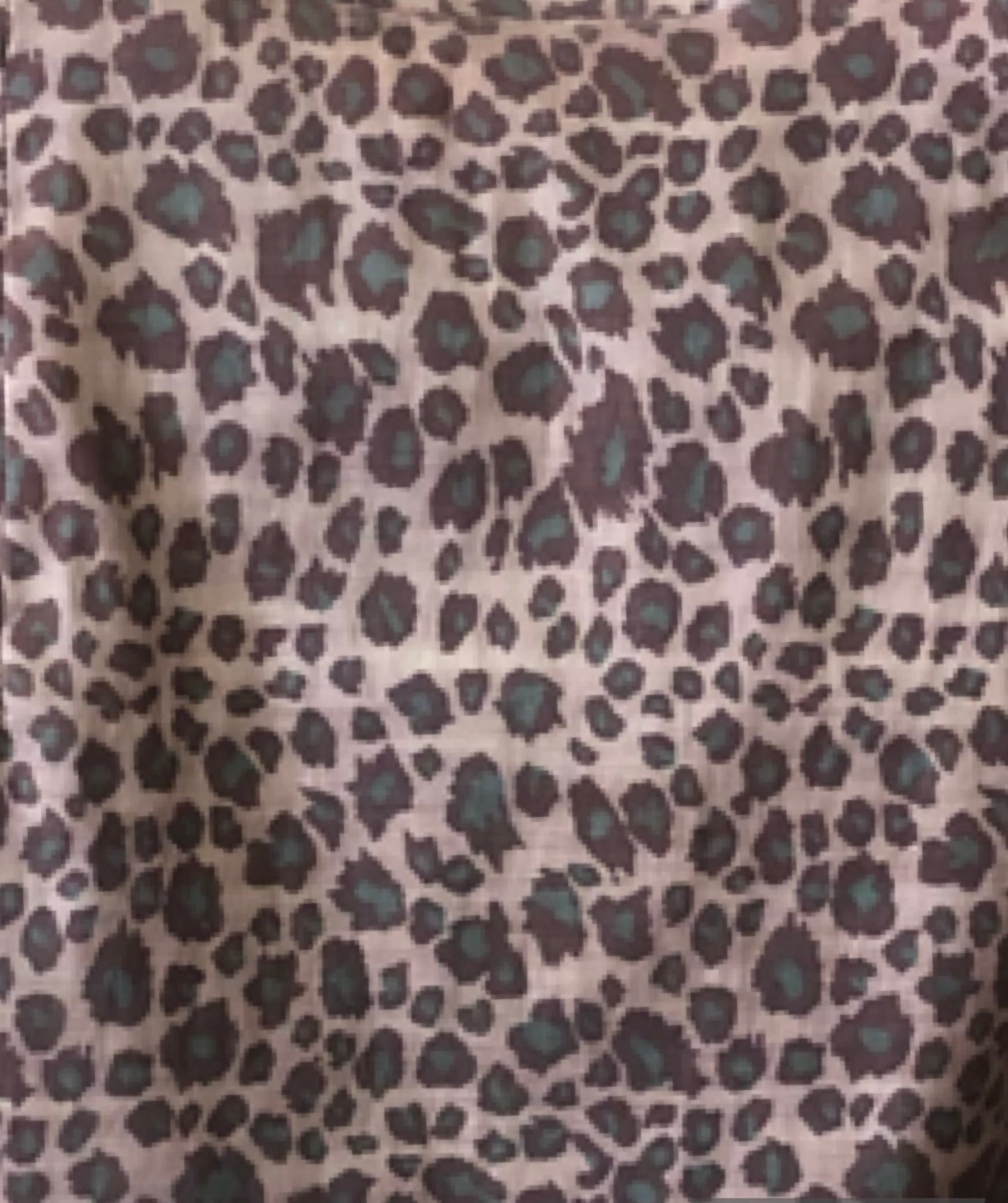 Vestido Strapless animal print