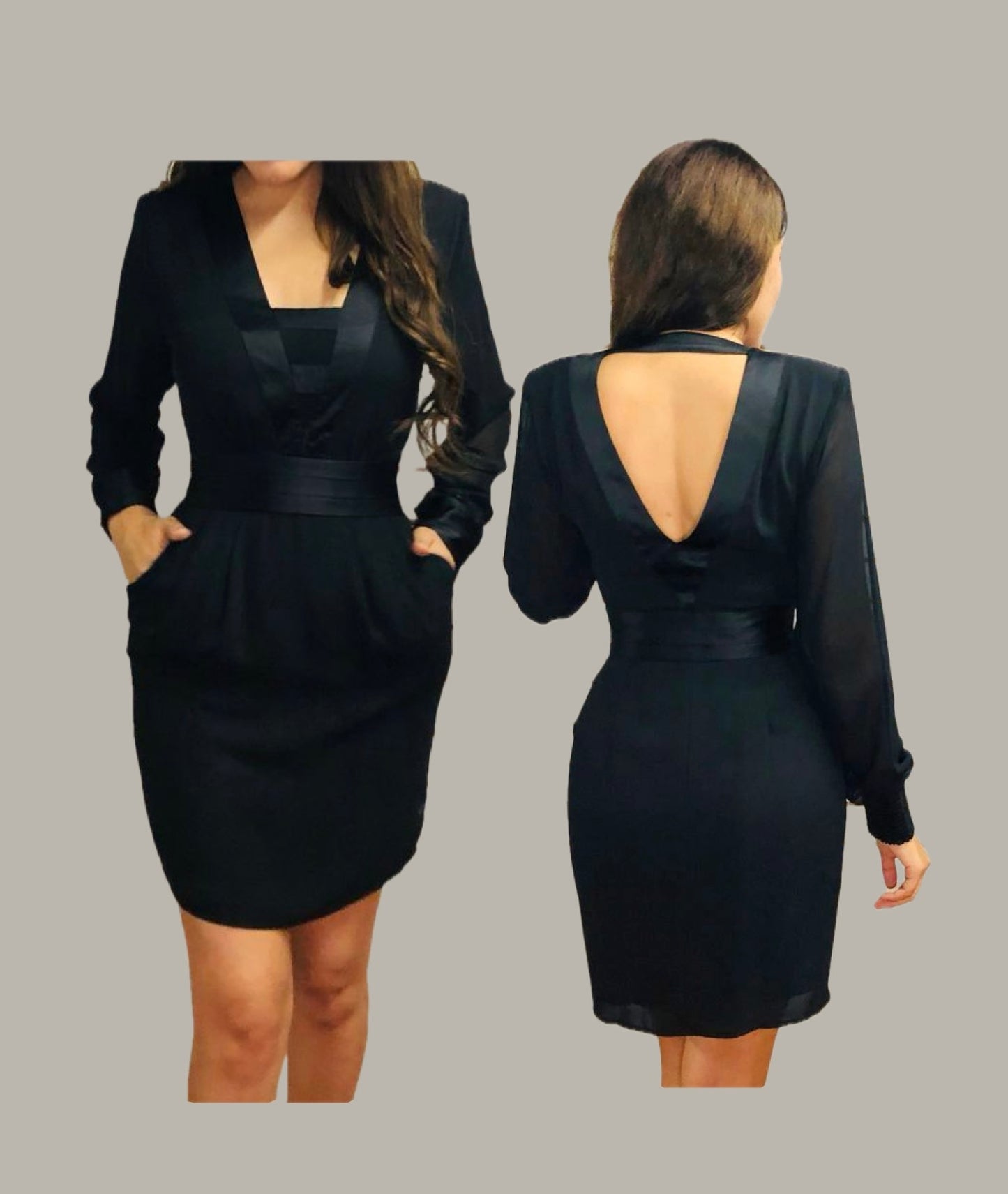 Vestido de gasa WAREHOUSE