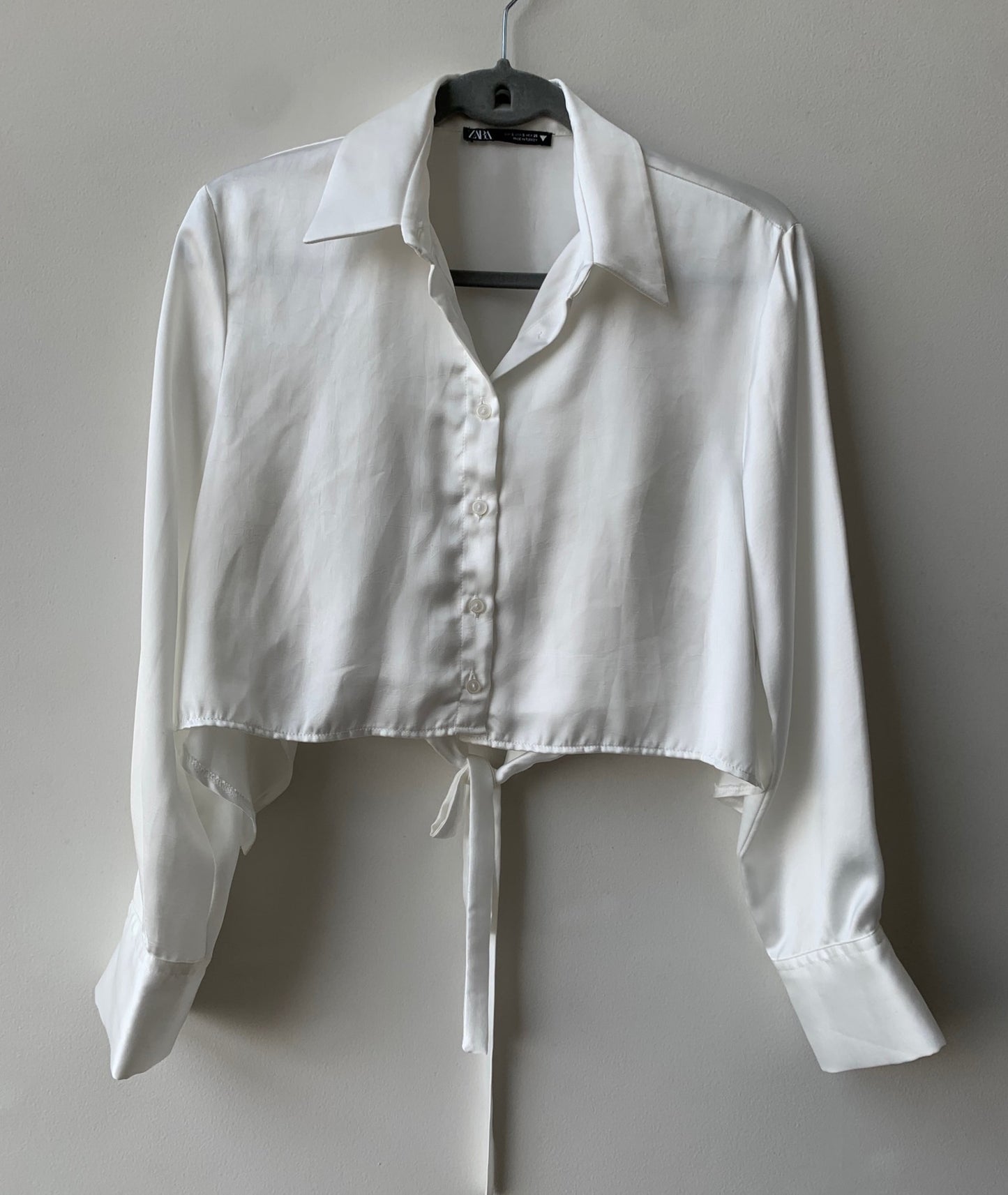 Blusa Crop ZARA