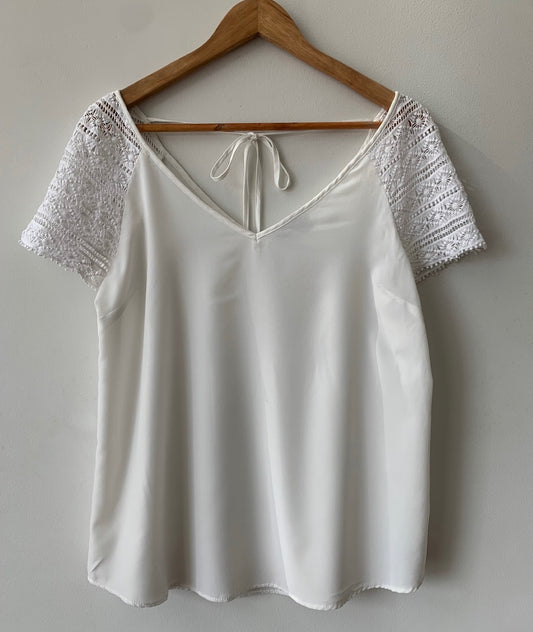Blusa detalle en Manga
