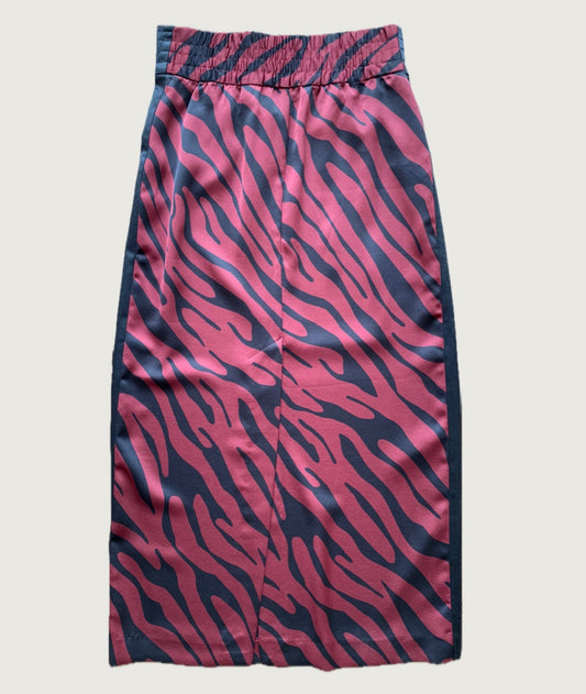 Falda midi zebra ZARA