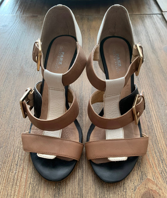 Sandalias taco medio PAEZ