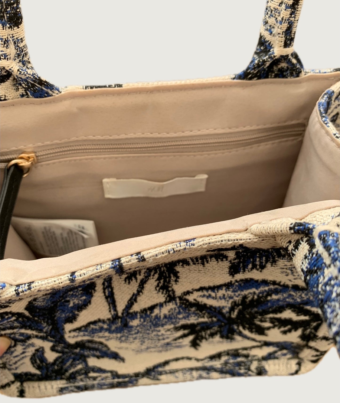 Cartera de mano en Jacquard H&M