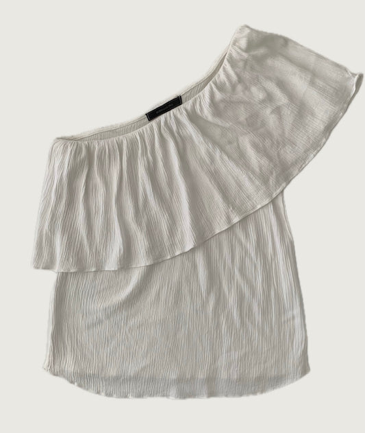 Blusa un hombro BCBG MAXAZRIA