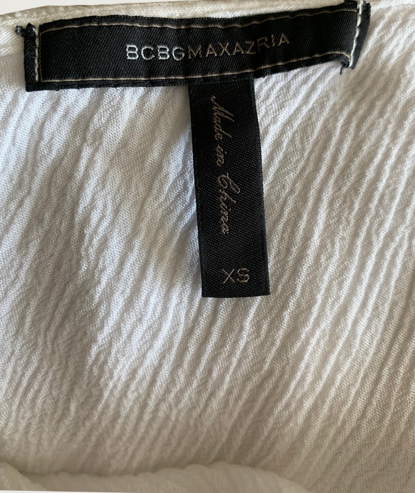 Blusa un hombro BCBG MAXAZRIA