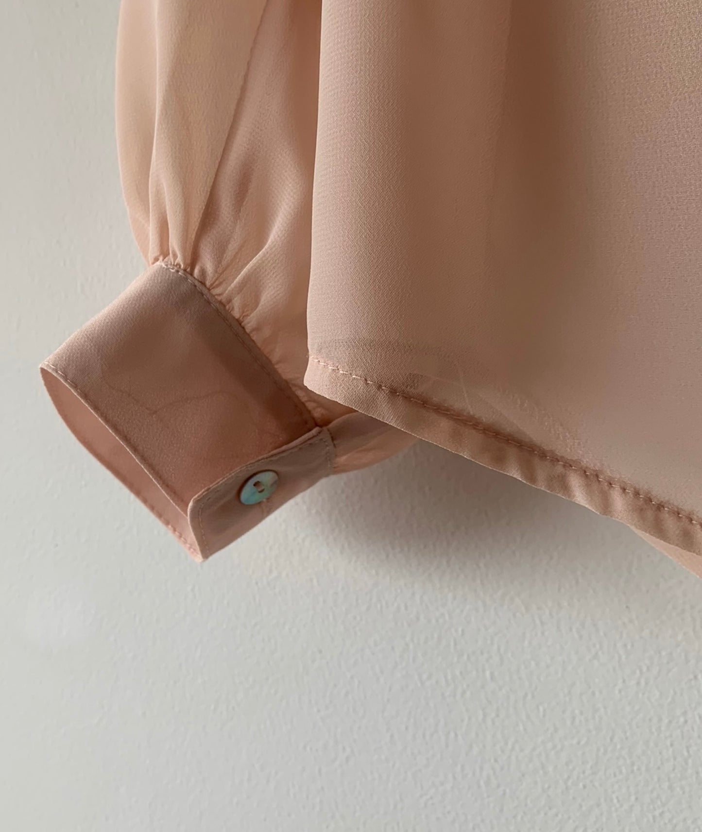 Blusa de gasa con lazo