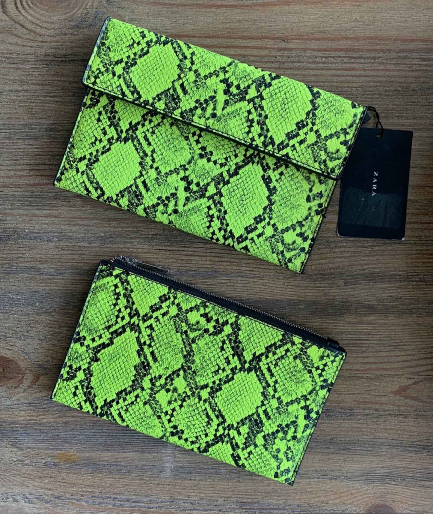 Clutch 2 piezas ZARA