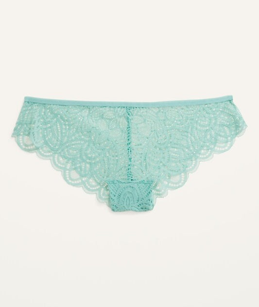 Calzón encaje aguamarina OLD NAVY