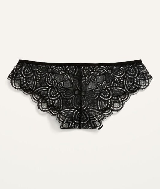 Calzón encaje negro OLD NAVY