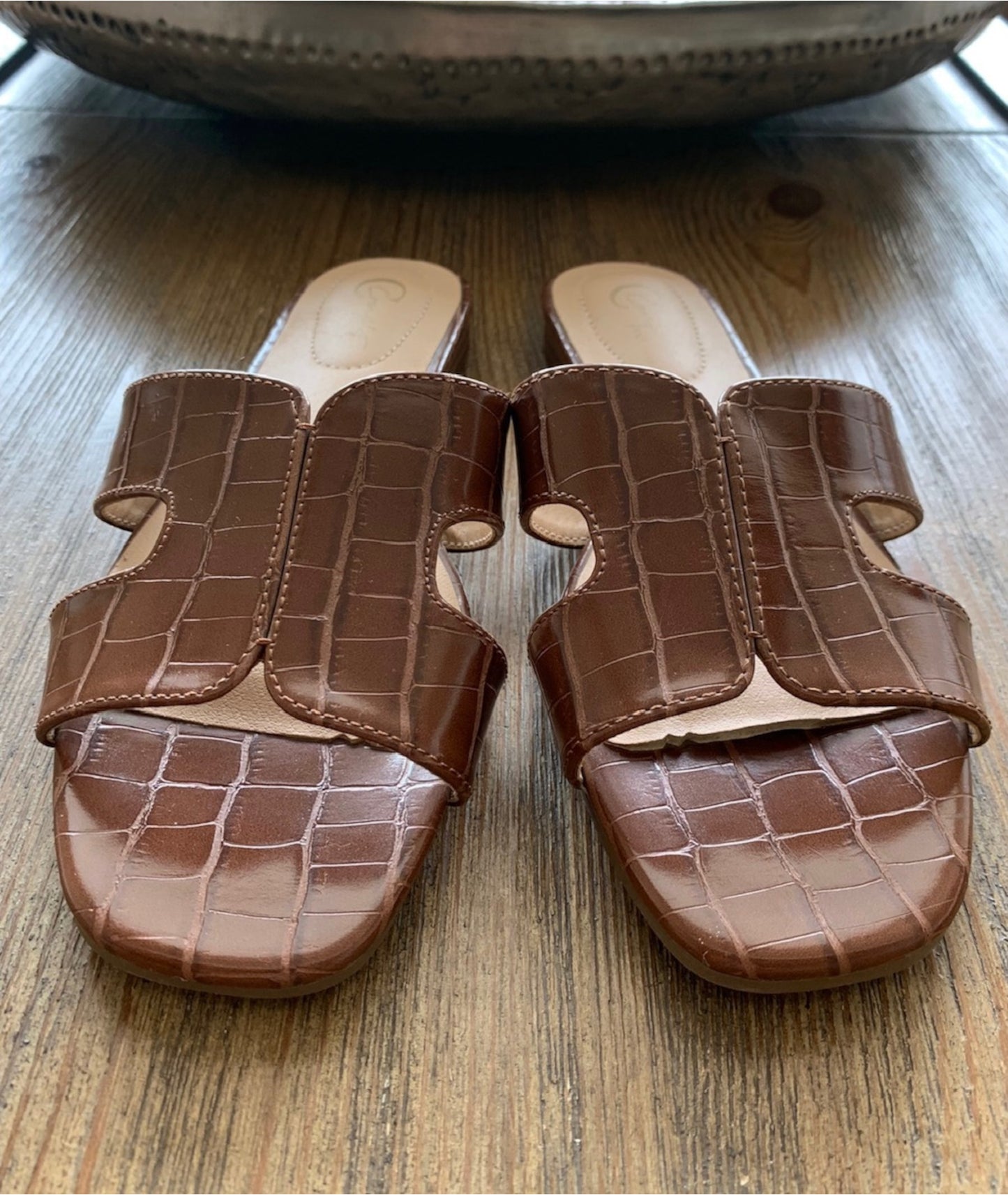 Sandalias marrones importadas