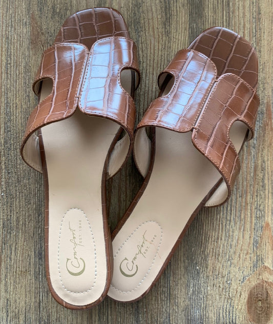Sandalias marrones importadas