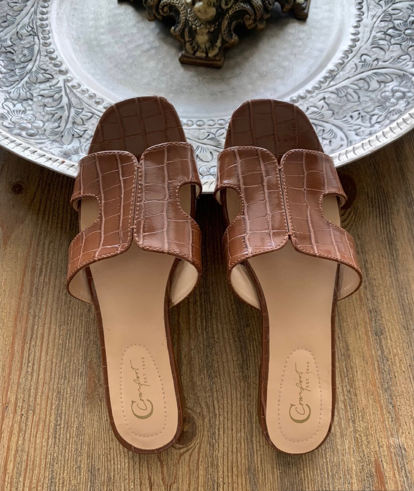 Sandalias marrones importadas