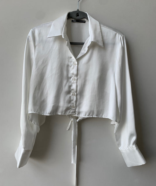 Blusa Crop ZARA